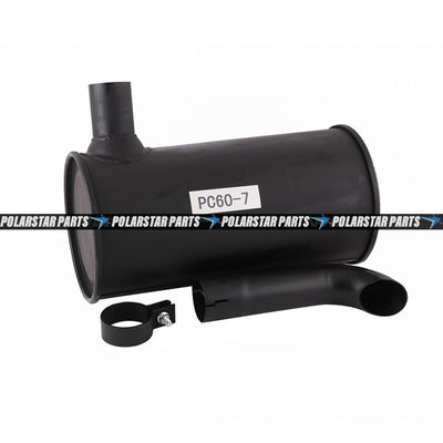 Silenciador PC60-7 6731-11-5511 do silencioso da exaustão do motor para a máquina escavadora Loader