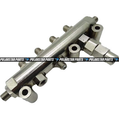 Máquina escavadora comum 358-6634 438-3416 do Assy E320D do trilho do combustível do motor C6.4